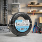 Halogen-Free Electrical Cable 4 mm² Black 20 m | PVC Wire H07Z1-K | Electrical Cable