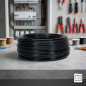 Cable Eléctrico Libre Halógenos 6 mm² Negro 50 m | Hilo PVC H07Z1-K Flexible | Cable Eléctrico Cable Eléctrico Libre Halógenos 6 mm² Negro 50 m | Hilo PVC H07Z1-K Flexible | Cable Eléctrico
