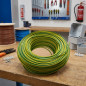 Halogen-Free Electrical Cable 6 mm² Green/Yellow 50 m | PVC Wire H07Z1-K | Electrical Cable