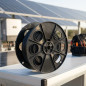 Solar Cable 4 mm² Black 100 m | H1Z2Z2-K Wire | Crosslinked Elastomer Insulation | Low Smoke Emission