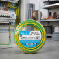 Halogen-Free Electrical Cable 4 mm² Green/Yellow 20 m | Flexible PVC Wire H07Z1-K | Electrical Cable
