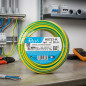 Halogen-Free Electrical Cable 4 mm² Green/Yellow 20 m | Flexible PVC Wire H07Z1-K | Electrical Cable
