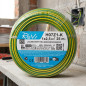 Halogenfreies Elektrokabel 2,5 mm² Grün/Gelb 25 m | PVC-Draht H07Z1-K | Elektrokabel Halogenfreies Elektrokabel 2,5 mm² Grün/Gelb 25 m | PVC-Draht H07Z1-K | Elektrokabel
