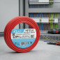 Halogen-Free Electrical Cable 1.5 mm² Red 25 m | PVC Wire H07Z1-K | Electrical Cable