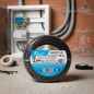 Halogen-Free Electrical Cable 1.5 mm² Black 25 m | PVC Wire H07Z1-K | Electrical Cable