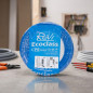 Halogen-Free Electrical Cable 1.5 mm² Blue 100 m | PVC Wire H07Z1-K | Lighting Cable