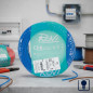 Cable Electrico 1,5 mm2 Azul 200 m | Hilo PVC Flexible | Cable para Iluminacion