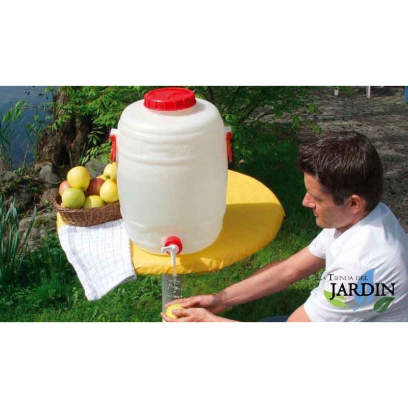 Baril HERMES 30 Litres décoration NOIR mate orange bidon table chevet