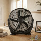 3-Speed Desktop Fan | 50cm Oscillating Fan | Silent Ventilation