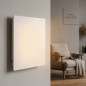 Placa de Calor Cerámica Pintable 425 W | 60x60x11 cm | Radiador Eléctrico de Pared | Montaje en Pared