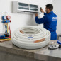 1/4" Copper Refrigeration Tubing, 25 Meters | Insulated Tubing for Air Conditioning, Refrigeration and Climate Control 1/4" Copper Refrigeration Tubing, 25 Meters | Insulated Tubing for Air Conditioning, Refrigeration and Climate Control