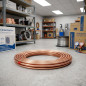 Tuyau de réfrigération en cuivre 5/8", 15 mètres | Tuyau pour climatisation, réfrigération et régulation climatique