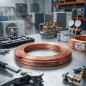 1/2" Copper Refrigeration Tubing, 15 Meters | Tubing for Air Conditioning, Refrigeration and Climate Control