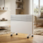Convector Electrico Blanco 750-1500W | Radiador Electrico Bajo Consumo | Calefactor Electrico con Temperatura Ajustable Convector Electrico Blanco 750-1500W | Radiador Electrico Bajo Consumo | Calefactor Electrico con Temperatura Ajustable