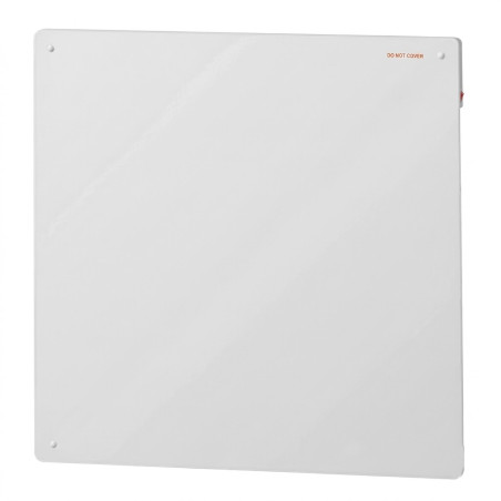Lackierbare Keramik-Heizplatte 425 W | 60 x 60 x 11 cm | Elektrischer Wandheizkörper | Wandmontage