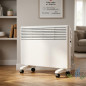 Convector Electrico Blanco 750-1500W | Radiador Electrico Bajo Consumo | Calefactor Electrico con Temperatura Ajustable Convector Electrico Blanco 750-1500W | Radiador Electrico Bajo Consumo | Calefactor Electrico con Temperatura Ajustable