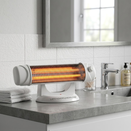  Radiatore da bagno a infrarossi con supporto 600W-1200W