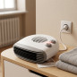 1000 / 2000W white heater fan 1000 / 2000W white heater fan