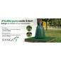 Bolsa Riego Arboles 55L - 15 Galones | Saco Agua PVC Verde | Riego Lento por Goteo | Resistente UV