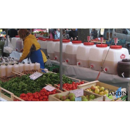 Barile in polietilene alimentare da 300 litri per liquidi e bevande