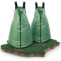 Bolsa Riego Arboles 95L - 25 Galones | Pack 2 Saco Agua PVC Verde | Riego Lento por Goteo | Resistente UV Bolsa Riego Arboles 95L - 25 Galones | Pack 2 Saco Agua PVC Verde | Riego Lento por Goteo | Resistente UV