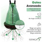 Bolsa Riego Arboles 55L - 15 Galones | Saco Agua PVC Verde | Riego Lento por Goteo | Resistente UV