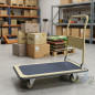 74x48 folding platform trolley, maximum load 150 Kg 74x48 folding platform trolley, maximum load 150 Kg