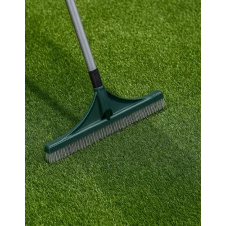 Rastrillo para Peinar Barrer Césped Artificial Deluxe
