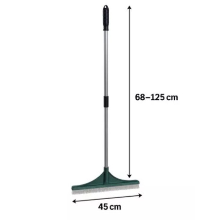 Rastrillo para Peinar Barrer Césped Artificial Deluxe