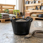 Bellota rubber basket with 4 handles, 37 liters. Mouth 44 cm, Base 40 cm, Height 34 cm, durable container Bellota rubber basket with 4 handles, 37 liters. Mouth 44 cm, Base 40 cm, Height 34 cm, durable container