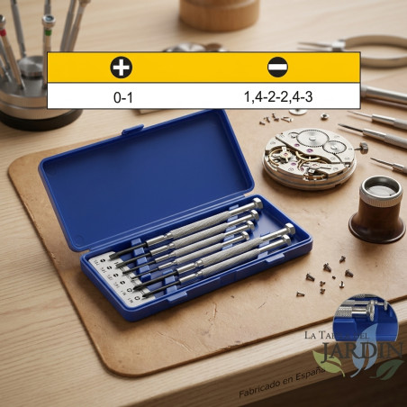 Mini watchmaker screwdriver kit
