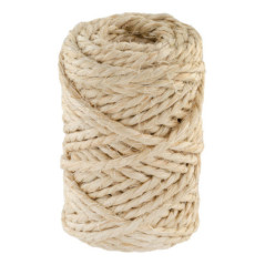 3 mm Sisalseil, 23 m | Juteseil für Verpackung, Dekoration, Gartenarbeit, Fotos, Geschenke, Bastelarbeiten
