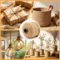 Corda de sisal de 3 mm, 23 m | Corda de juta para embalagens, decoração, jardinagem, fotos, presentes e artesanato. Corda de sisal de 3 mm, 23 m | Corda de juta para embalagens, decoração, jardinagem, fotos, presentes e artesanato.