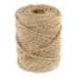 Corda de sisal de 3 mm, 48 m | Corda de juta para embalagens, decoração, jardinagem, fotos, presentes e artesanato.
