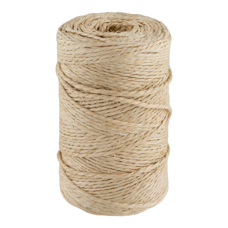 3mm Sisal Rope 146m | Jute Rope for Packaging, Decoration, Gardening, Photos, Gifts, Crafts