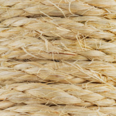 6mm x 10m Wired Sisal Rope | Jute Rope for Packaging, Decoration, Gardening, Photos, Gifts, Crafts