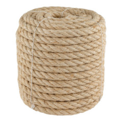 Cuerda Sisal Cableada 14mm 25m | Cuerda de Yute Embalaje Decoracion Jardineria Fotos Regalos Manualidades