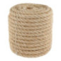 Corda de sisal aramada de 14 mm x 25 m | Corda de juta para embalagens, decoração, jardinagem, fotos, presentes e artesanato.