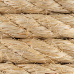 14mm x 25m Wired Sisal Rope | Jute Rope for Packaging, Decoration, Gardening, Photos, Gifts, Crafts