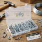 Kit 151 Hembrillas Abiertas y Cerradas | Juego de Fijación y Sujeción | Accesorios para Bricolaje Kit 151 Hembrillas Abiertas y Cerradas | Juego de Fijación y Sujeción | Accesorios para Bricolaje