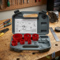 Bi-Metal Hole Saw Set 22-64 mm | Hole Saw Set for Metal and Wood | Cutting Tools Bi-Metal Hole Saw Set 22-64 mm | Hole Saw Set for Metal and Wood | Cutting Tools