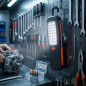 Linterna de Trabajo 24 LED con Imán y Colgador | Luz Taller Magnética y Portátil