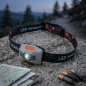 1 LED-Stirnlampe, 140 Lumen | 360 Min. Akkulaufzeit | Stirnlampe für Camping und Trekking