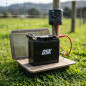 Bateria recarregável de 12V 17Ah | Bateria AGM selada para equipamentos elétricos | Bateria para energizadores de cerca elétrica