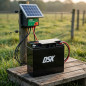 Bateria recarregável de 12V 17Ah | Bateria AGM selada para equipamentos elétricos | Bateria para energizadores de cerca elétrica