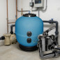 1 1/2" pool treatment filter kit with selector valve included, model to choose