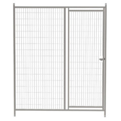 Box per cuccioli 200x185 cm con porta frontale in rete 3x10 cm | Box ecologico per cani