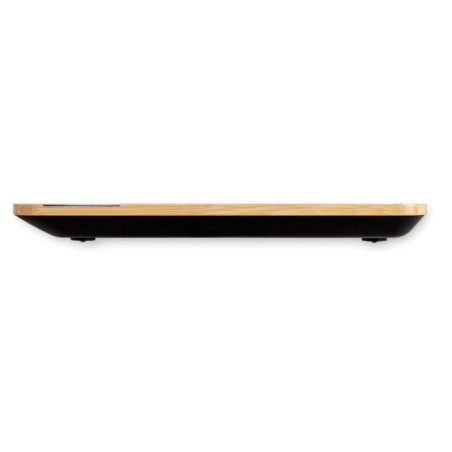 5 kg Kitchen Scale | Digital Kitchen Scale | Bamboo Kitchen Scale | Food Weight in g/oz/ml/lb | 21.8 x 18.8 x 2.1 cm