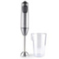 Lacor Hand Blender with Cup | Immersion Blender | 4 Stainless Steel Blades | Ideal for Chopping, Grinding, and Whipping