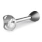 Lacor Hand Blender with Cup | Immersion Blender | 4 Stainless Steel Blades | Ideal for Chopping, Grinding, and Whipping